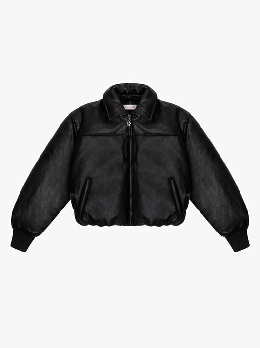 Raven Bomber Jacket - Black