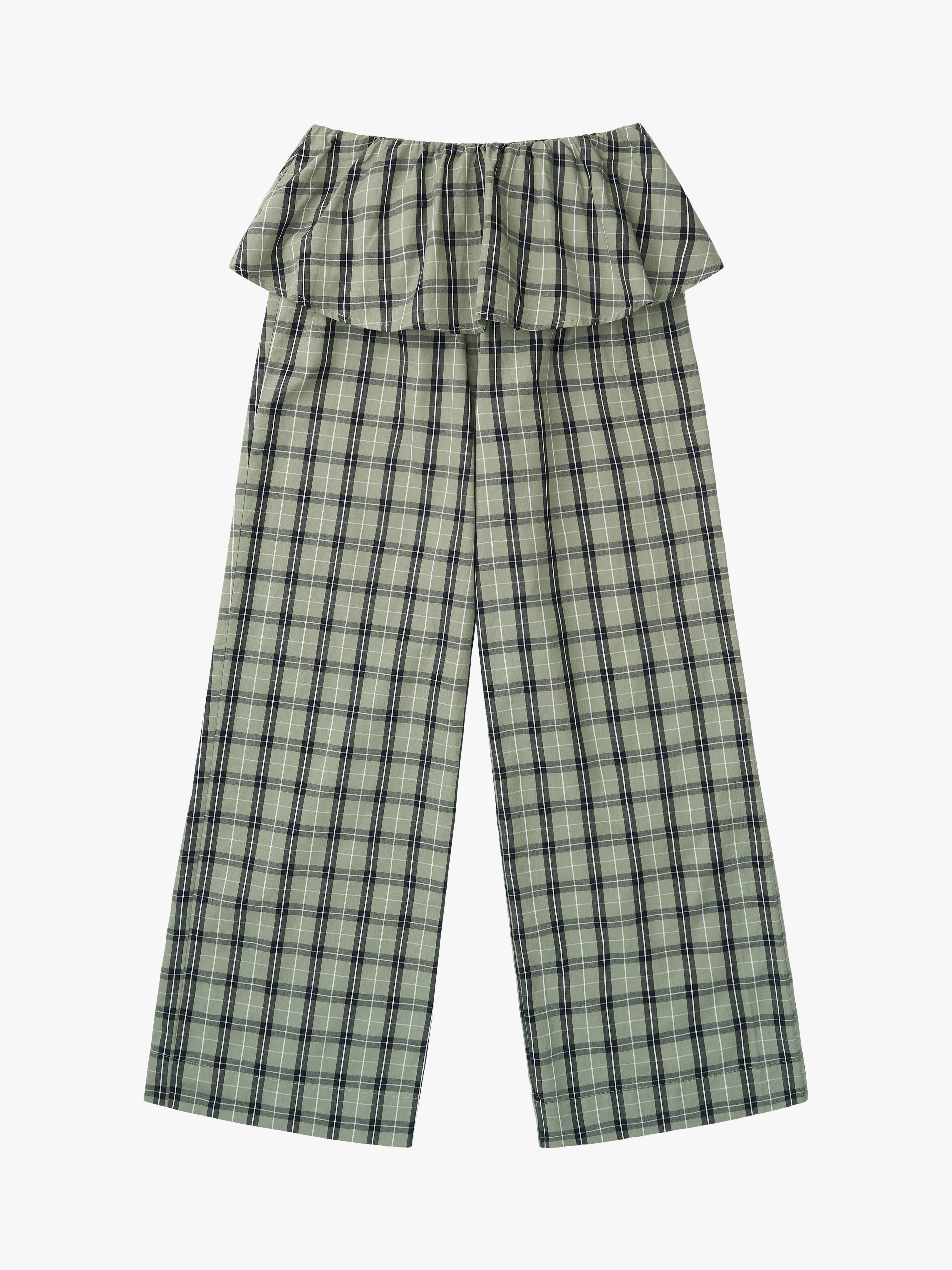 Renee Pant - Moss Plaid – Lisa Says Gah
