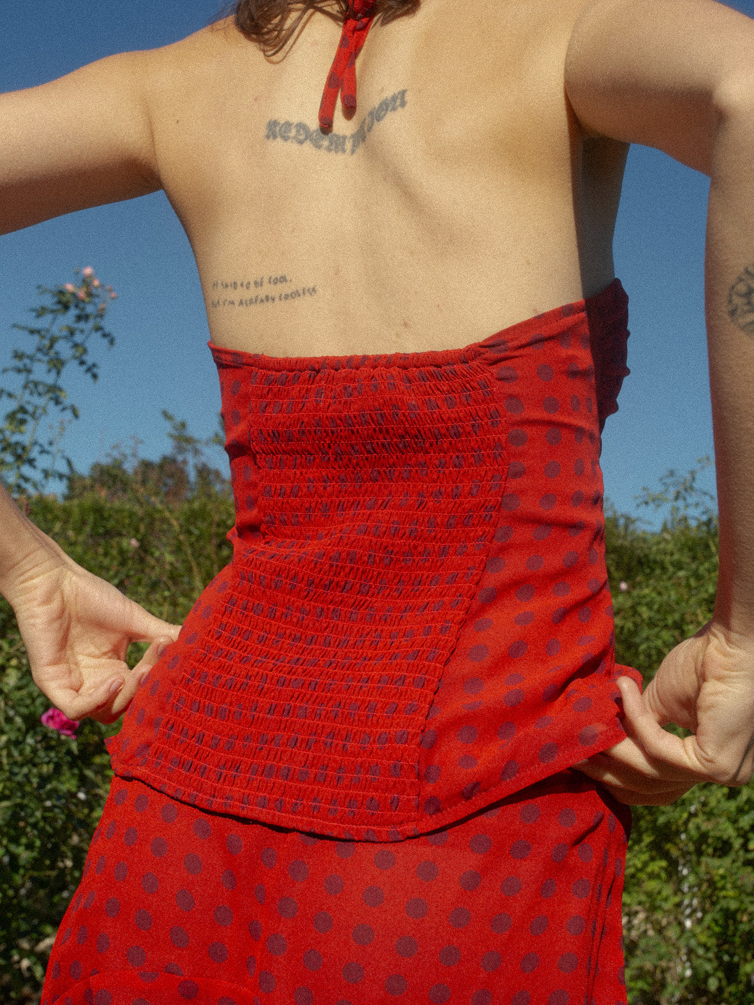 Suki Top - Red Dot