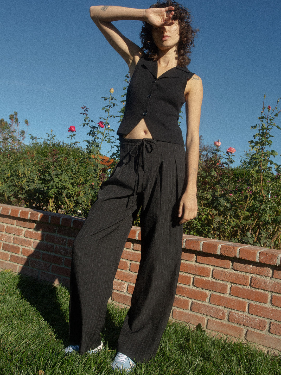 Max Sweater Vest - Black