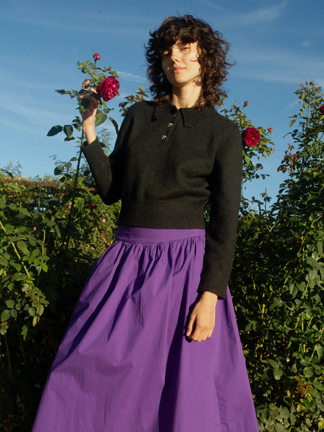 【美品】SIWEM VIOLA JACQUARD SKIRT M SIWEM / VIOLA JACQUARD SKIRT 【公式通販】