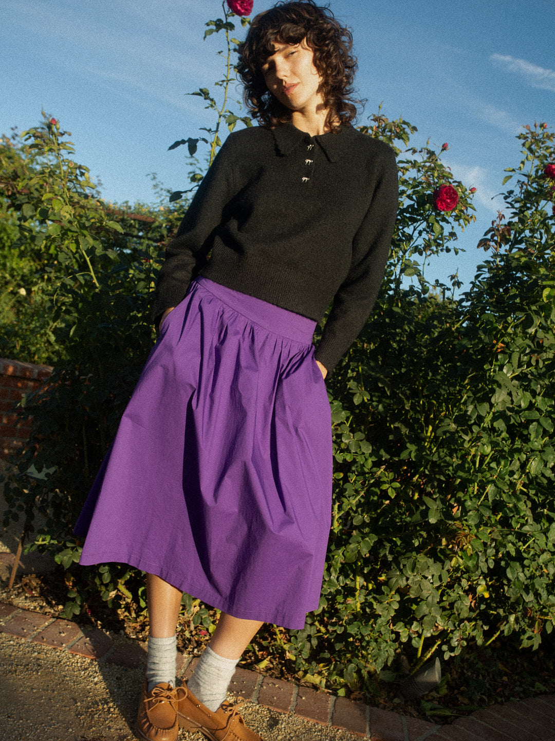 Maliah Skirt - Purple