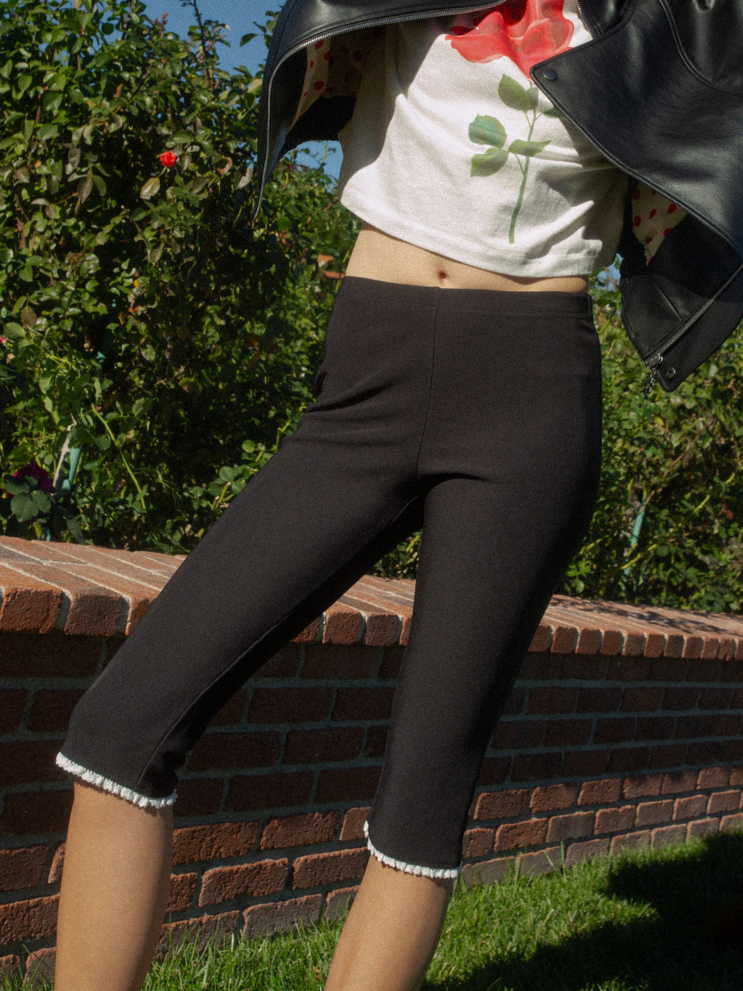 Bea Pedal Pusher - Black