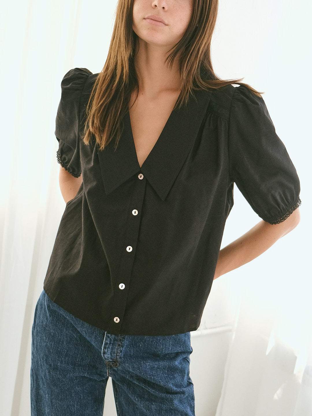 Sam Top - Black – Lisa Says Gah