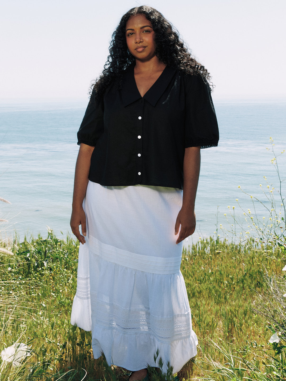 Eleanor Skirt - Dove