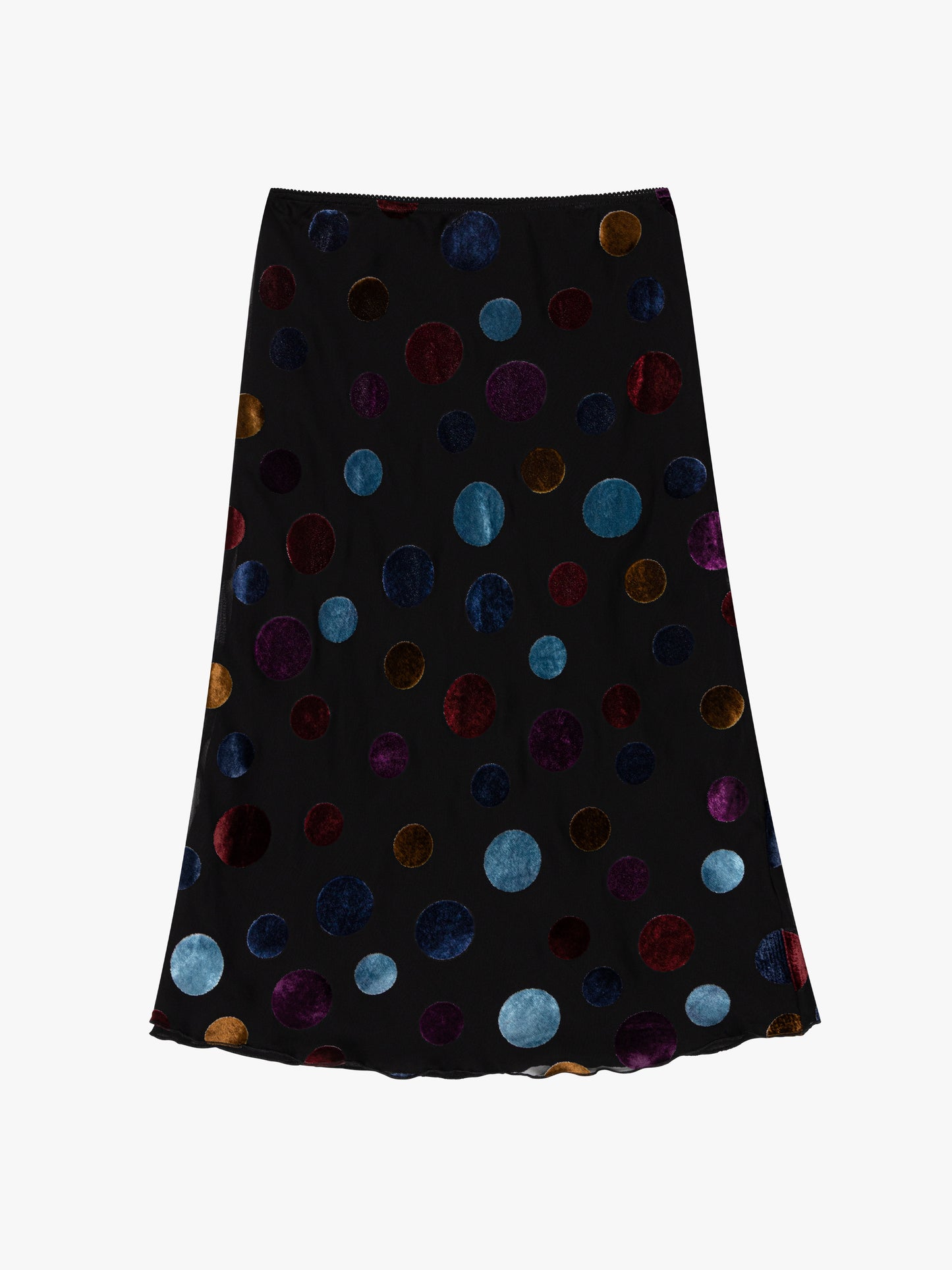 Sandy Midi Skirt - Party Dot