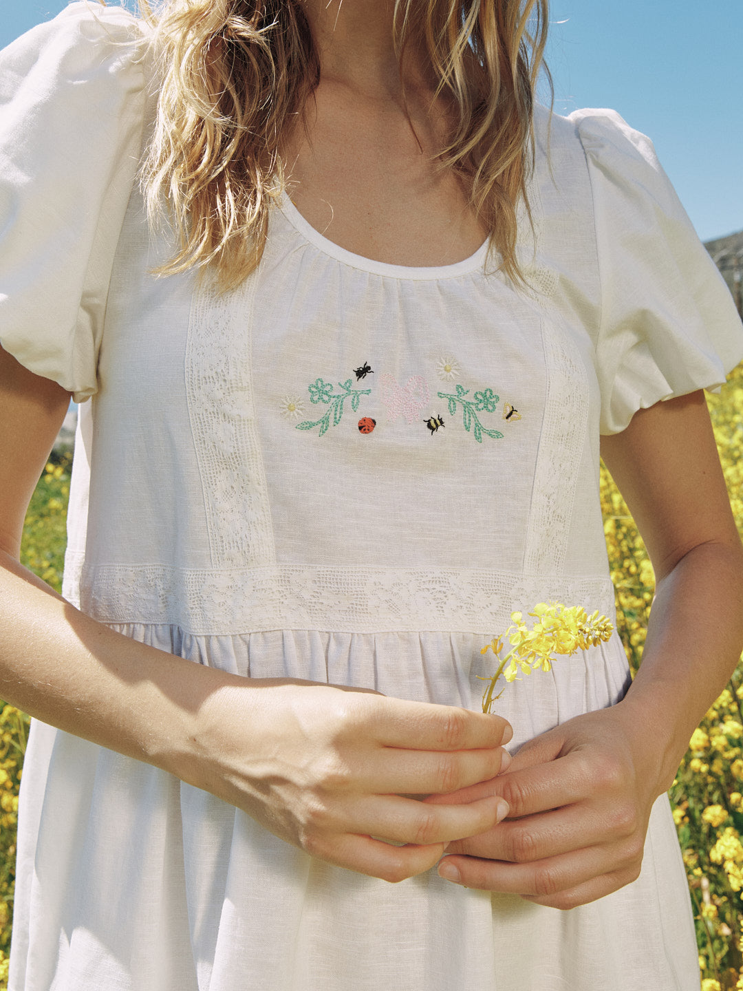 Scout Dress - Garden Embroidery