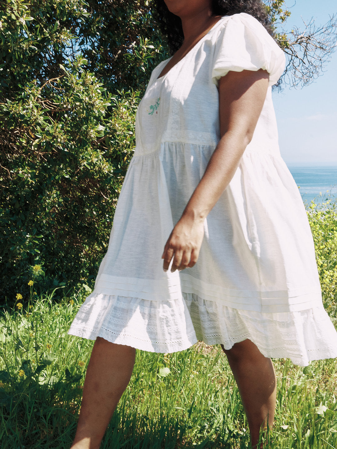 Scout Dress - Garden Embroidery