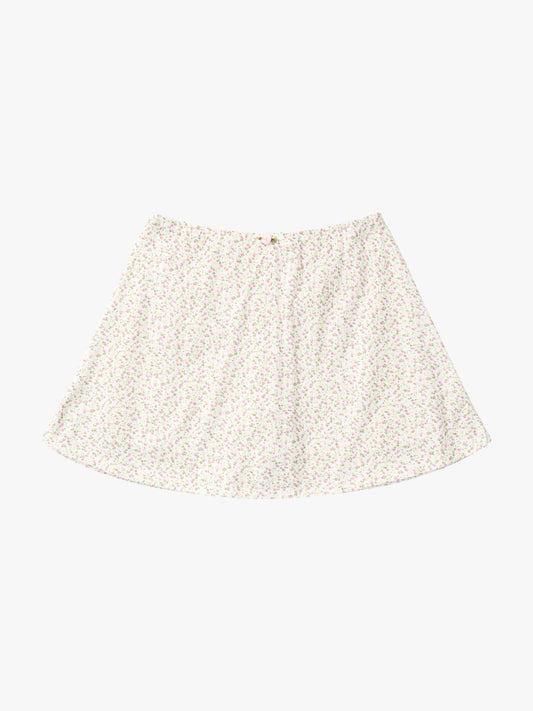 Shoreditch Skirt - Ivory Buds