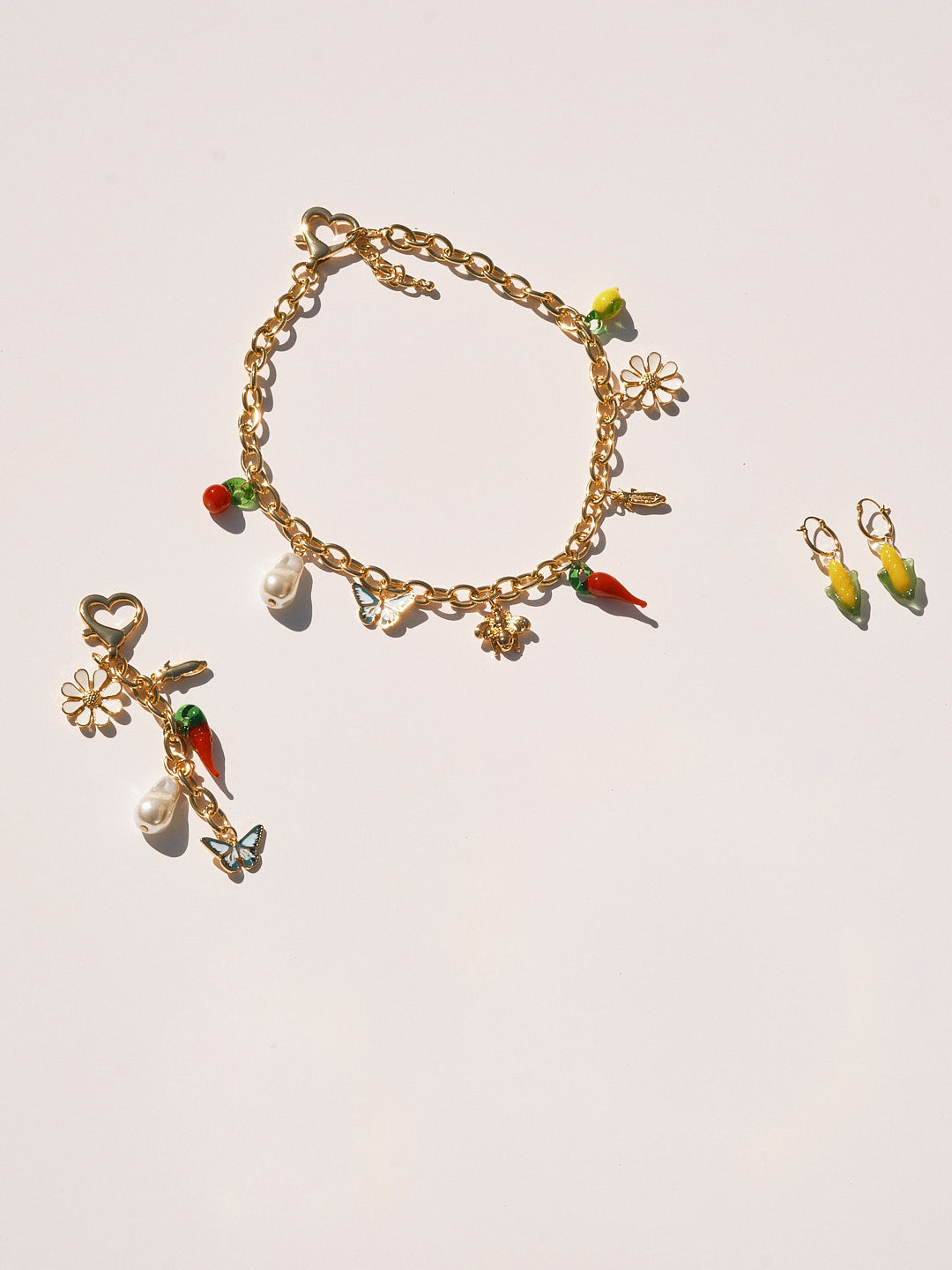 Angie Keychain - Garden Critters