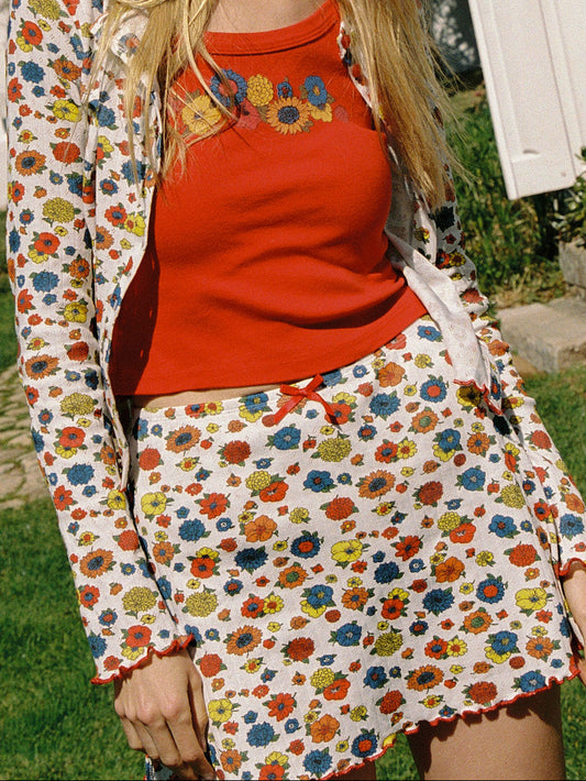 Darcy Skort - Primary Floral