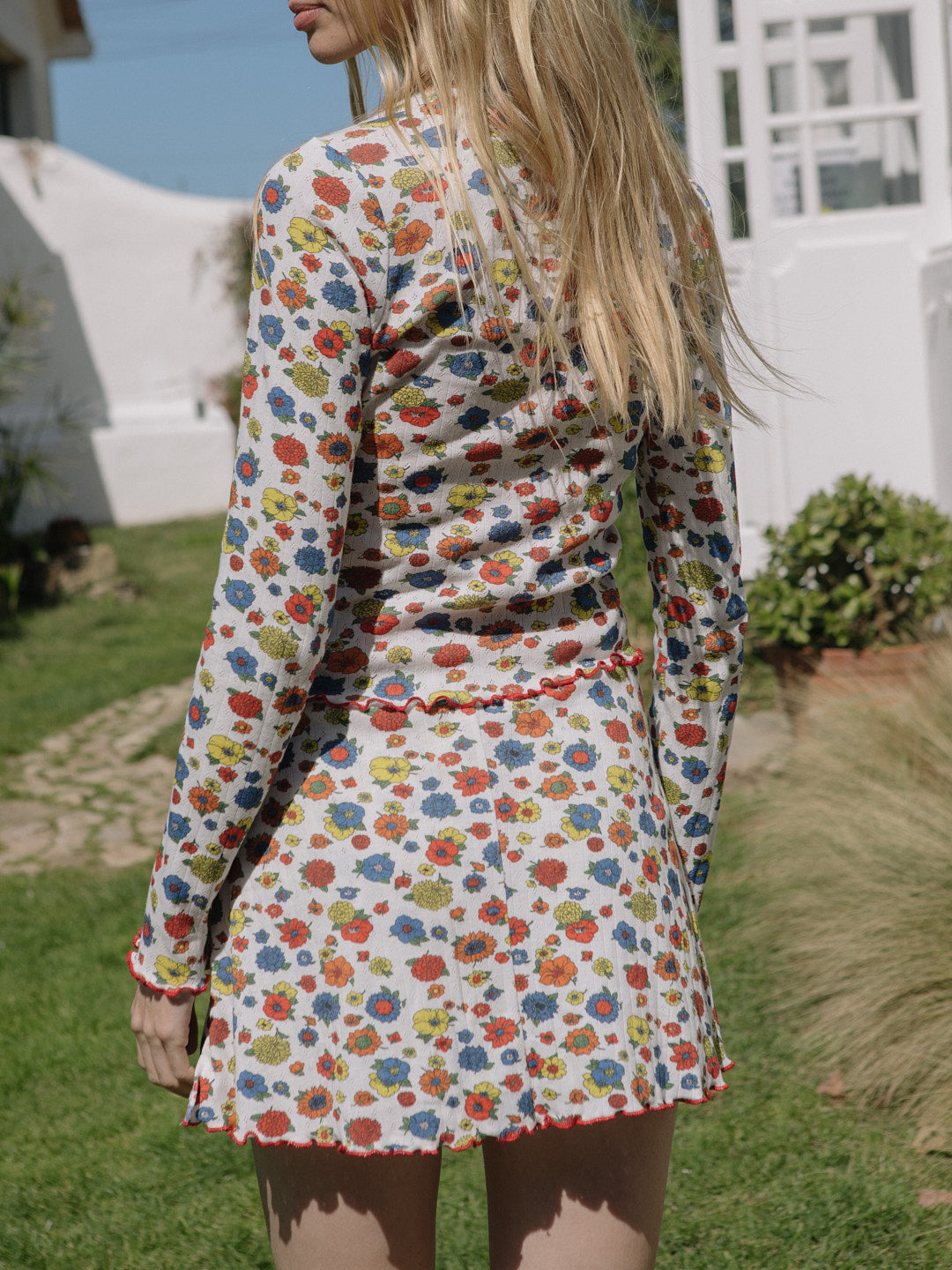 Poppy Cardi - Primary Floral