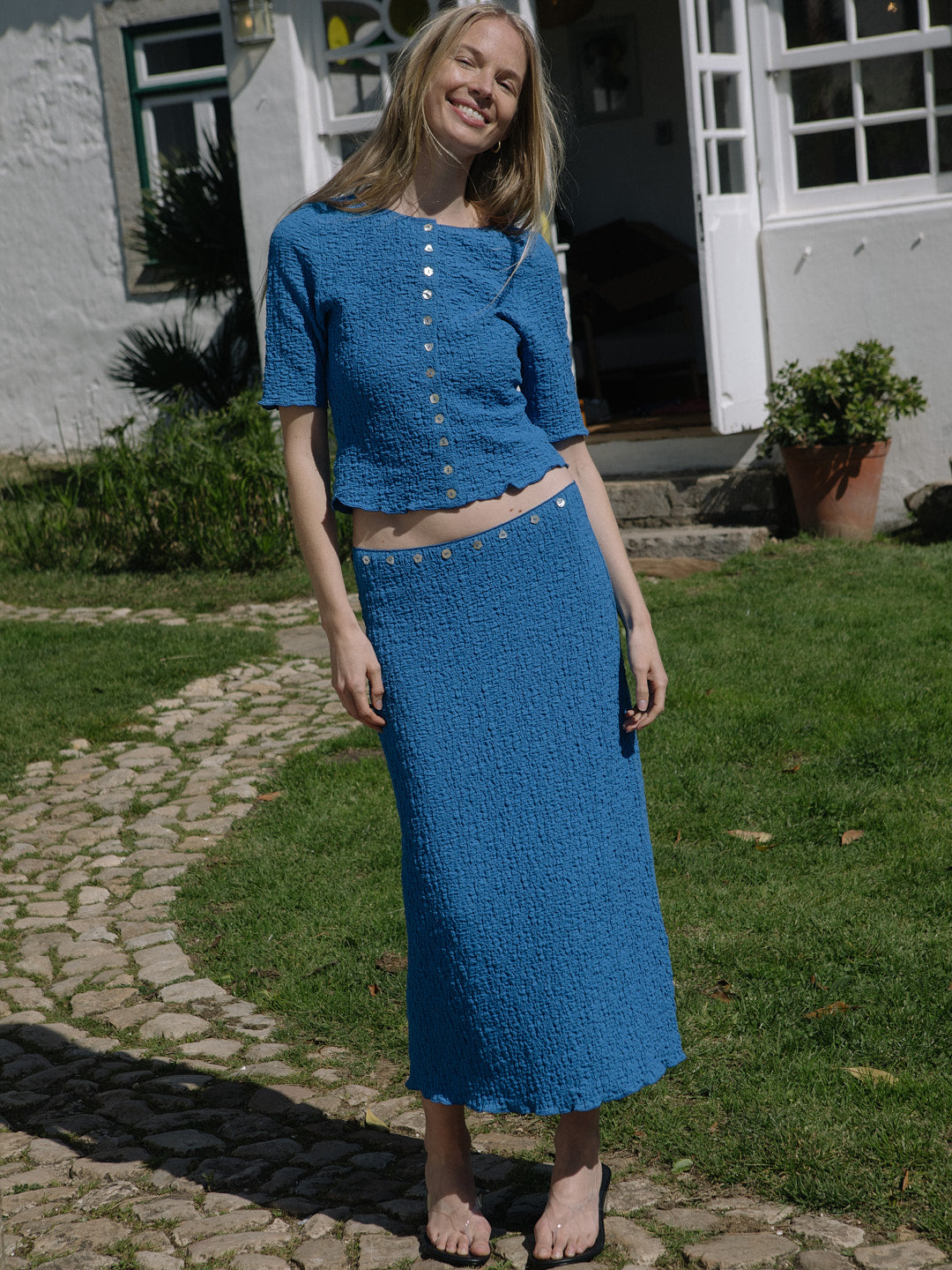 Sammy Skirt - Indigo