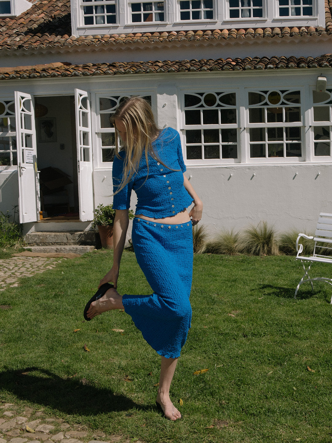 Sammy Skirt - Indigo