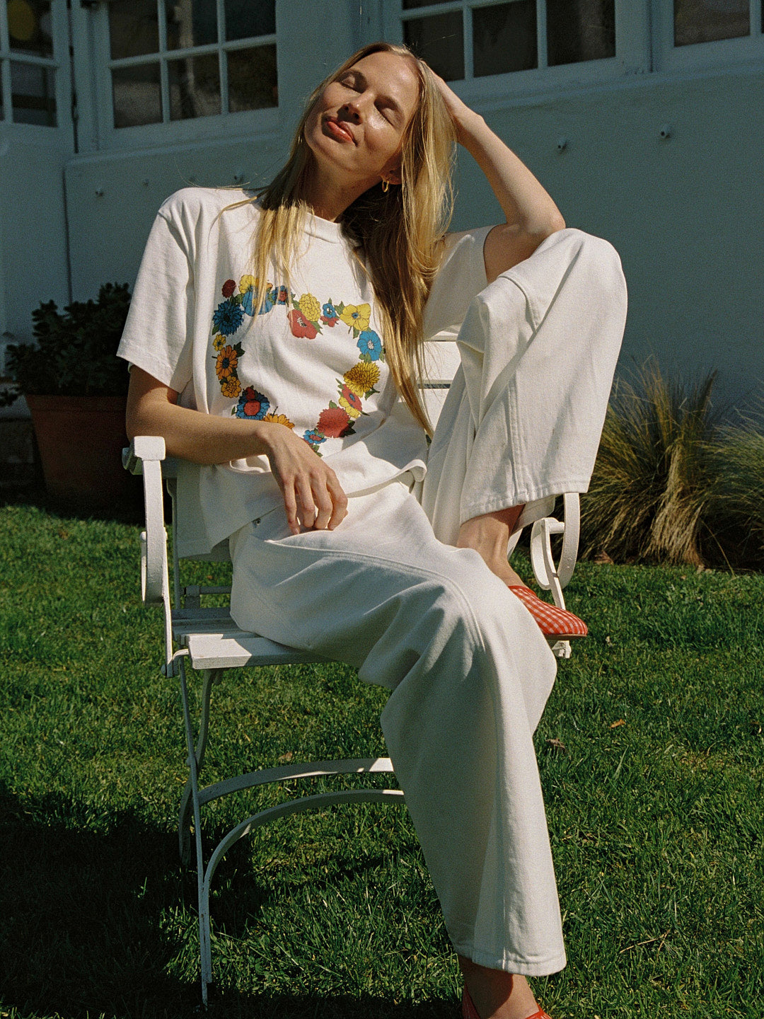 Charlie Tee - Primary Floral – Lisa Says Gah