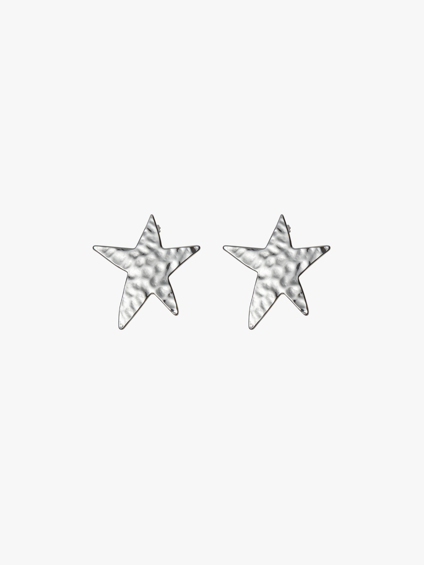 Star Earrings - Silver