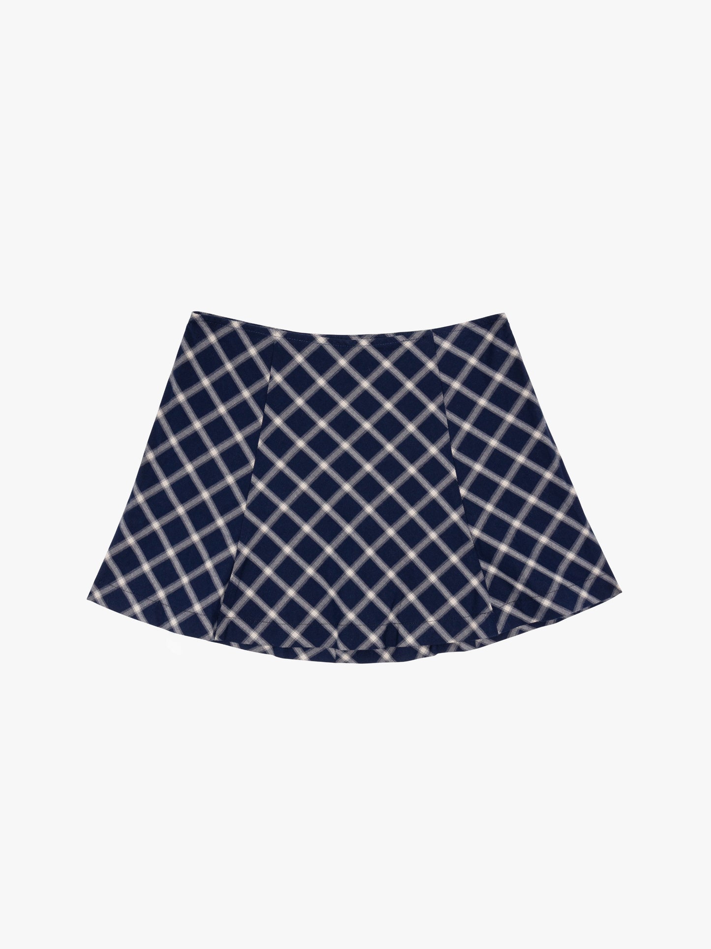 Star Skort - Midnight Plaid