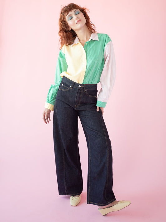 Zelda Jean - Dark Wash Denim