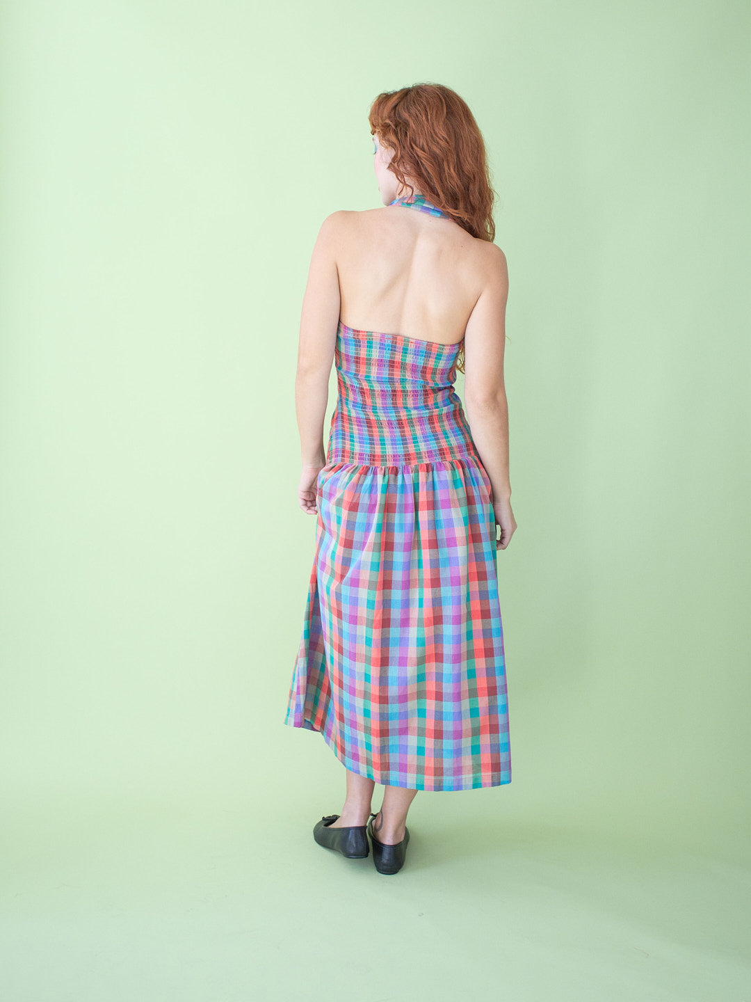Vaughn Dress - Colorburst Plaid