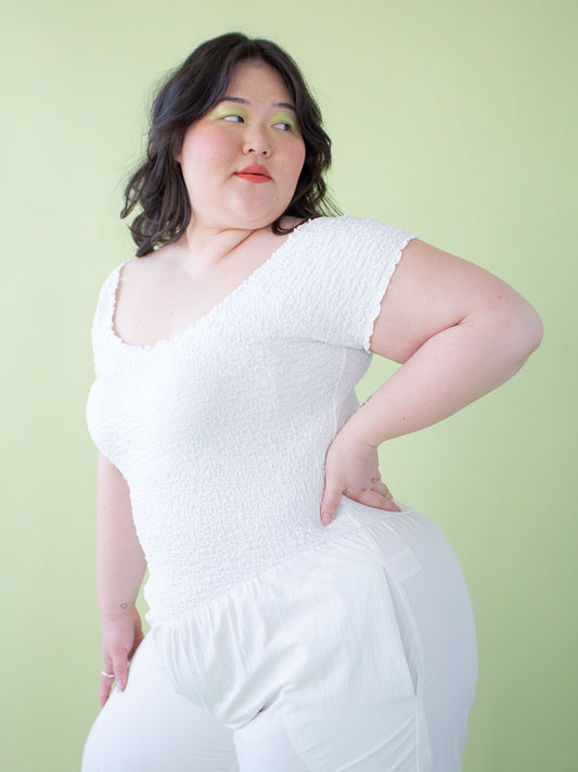 Goldie Jumpsuit - Chalk