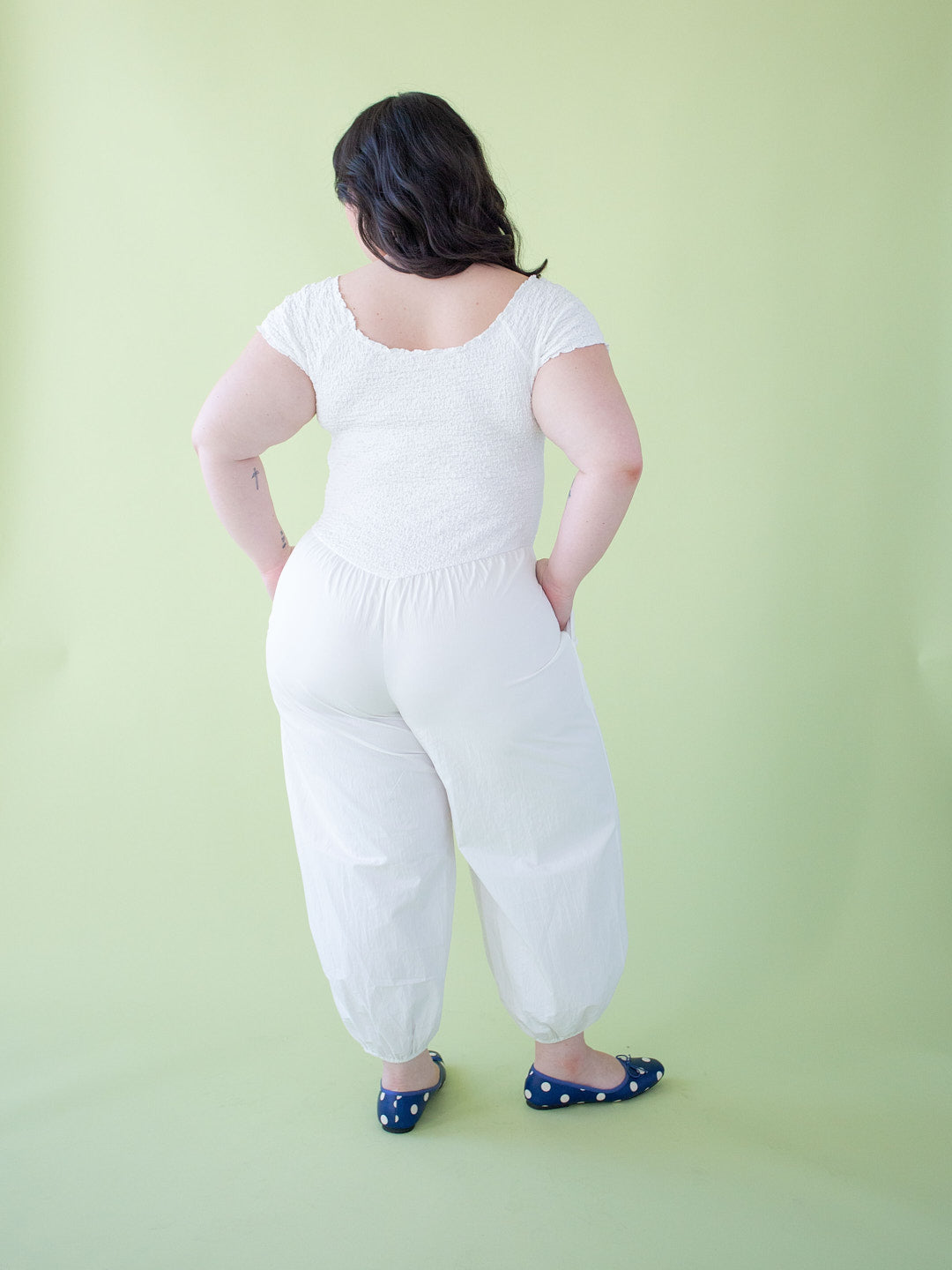 Goldie Jumpsuit - Chalk