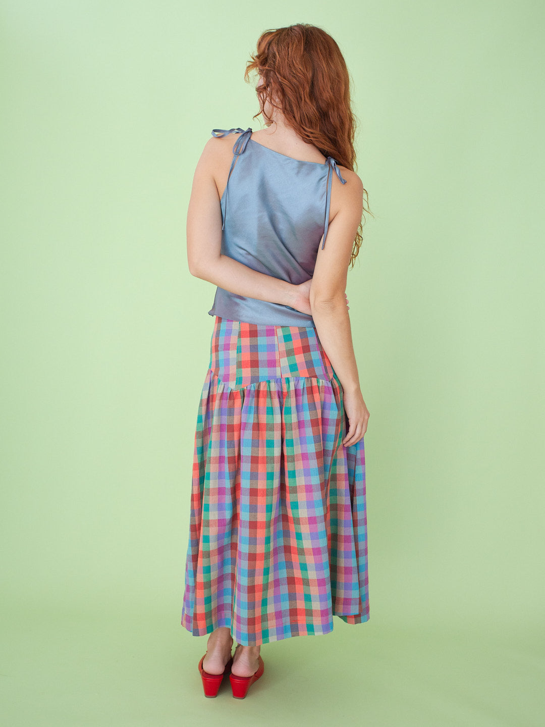 Penny Skirt - Colorburst Plaid