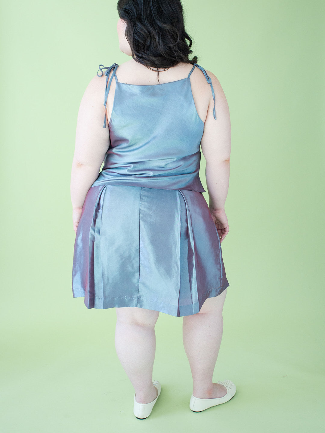 Celeste Skirt - Opal Blue