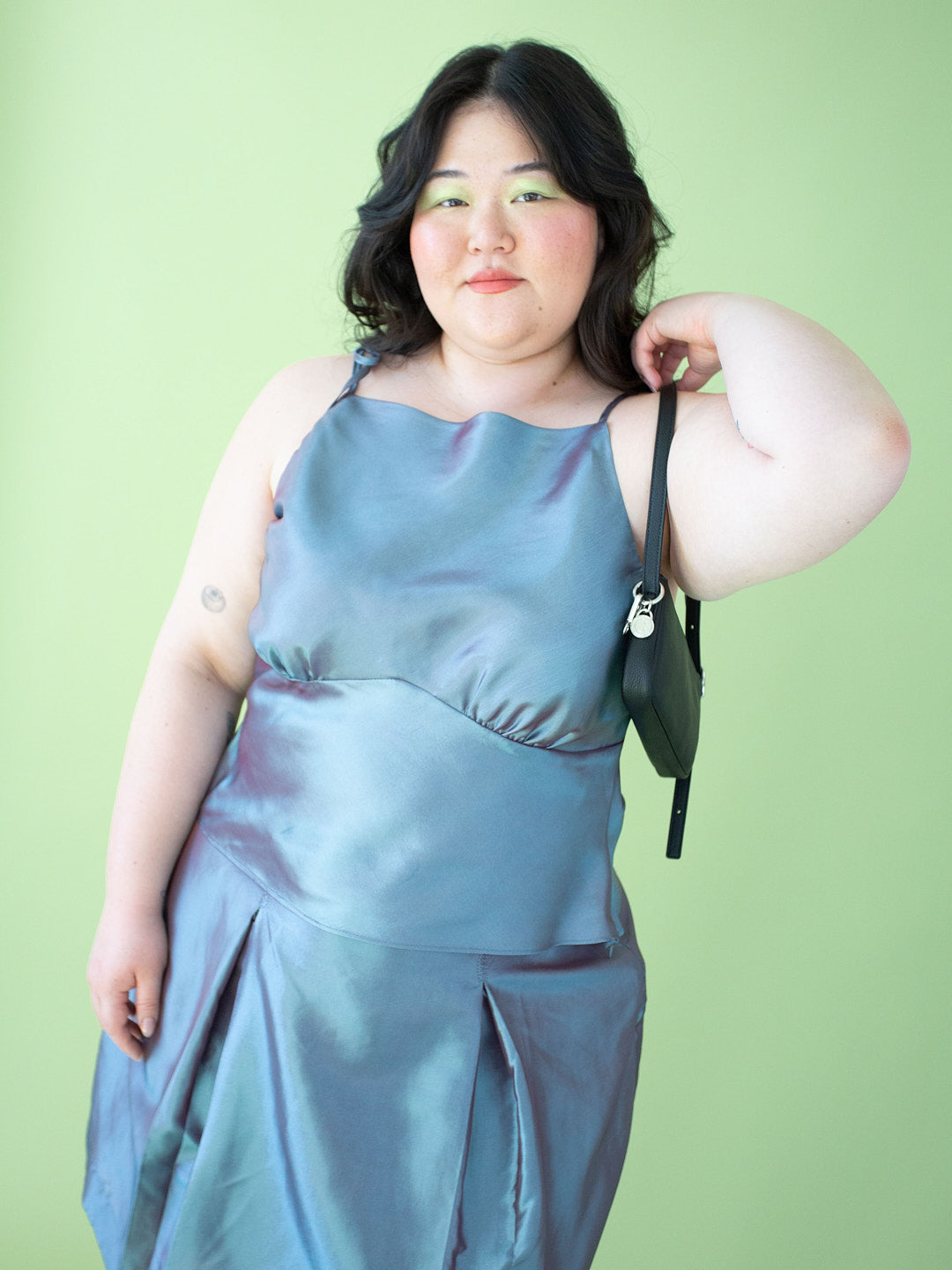 Celeste Skirt - Opal Blue