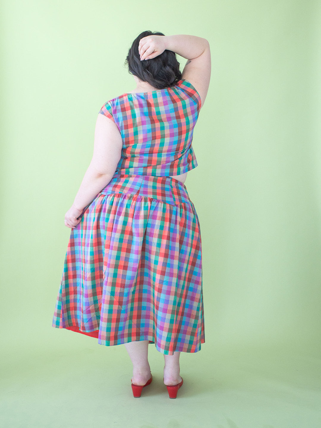 Penny Skirt - Colorburst Plaid