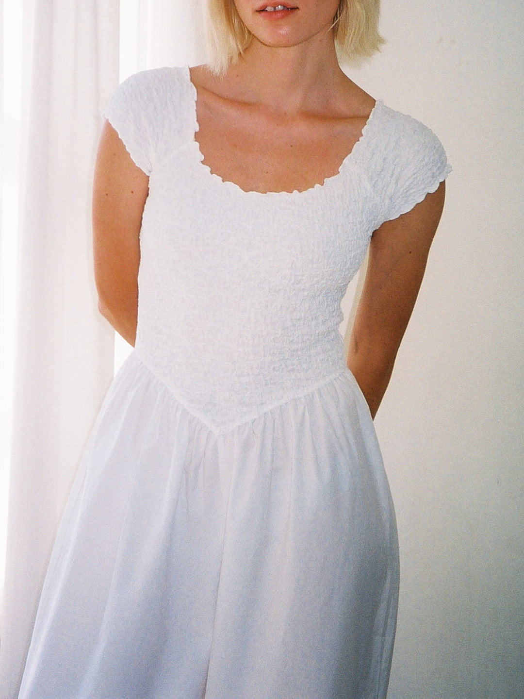 Goldie Jumpsuit - Chalk