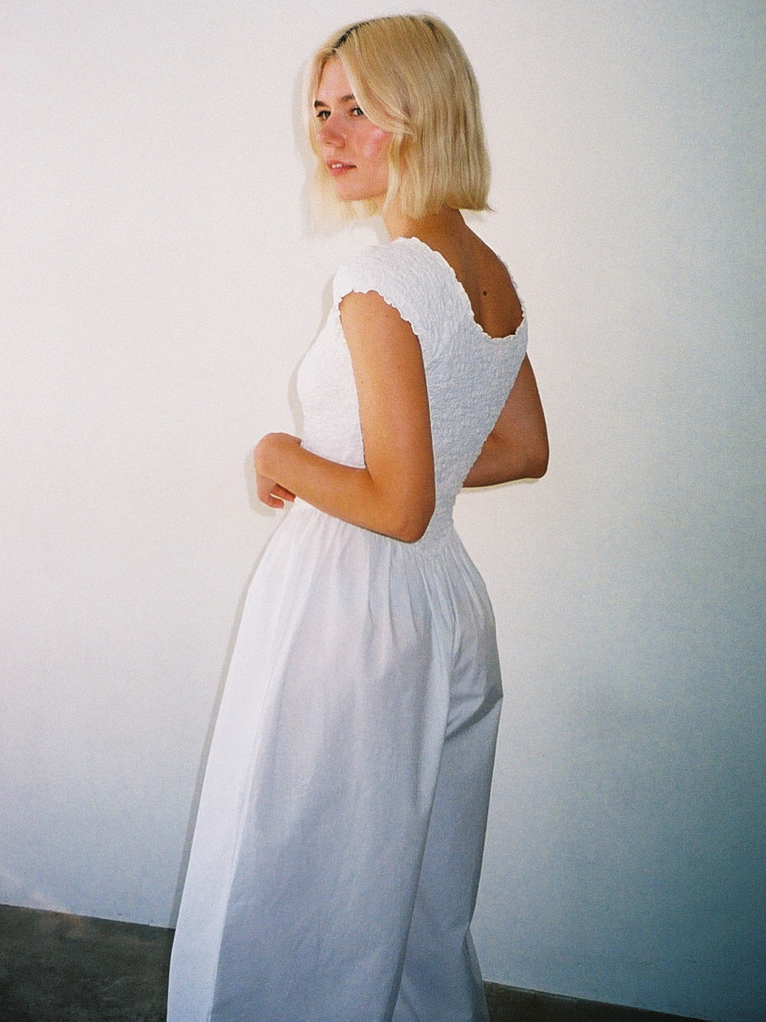 Goldie Jumpsuit - Chalk