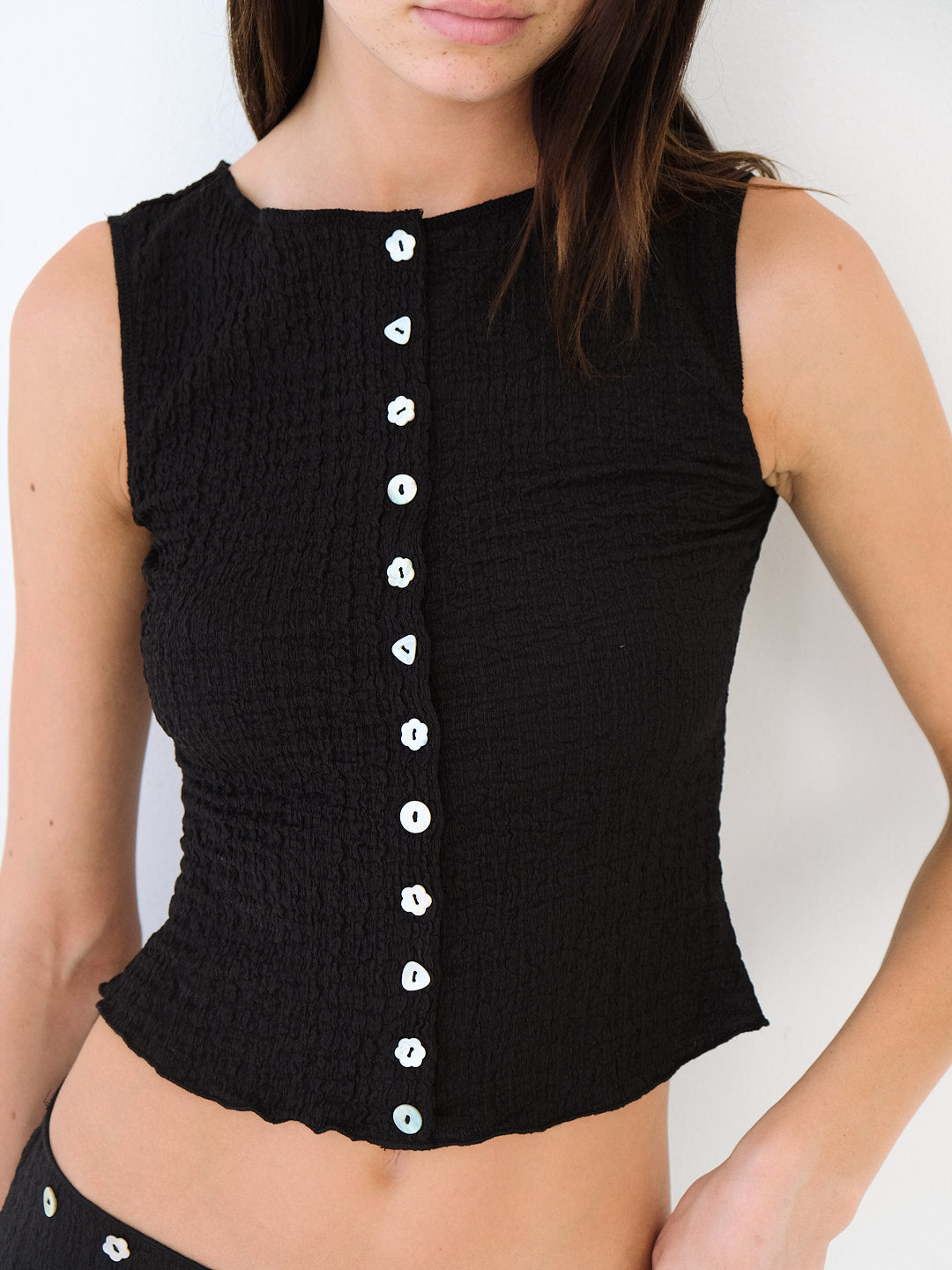Summer Top - Caviar – Lisa Says Gah