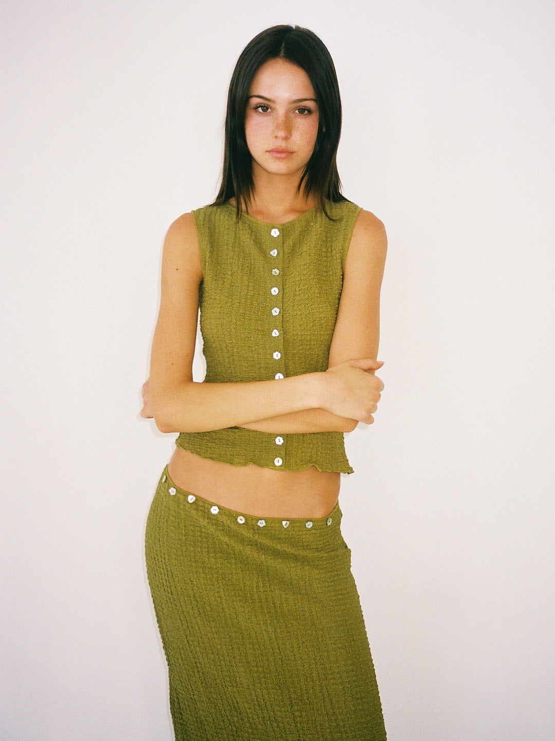 Summer Top - Olive