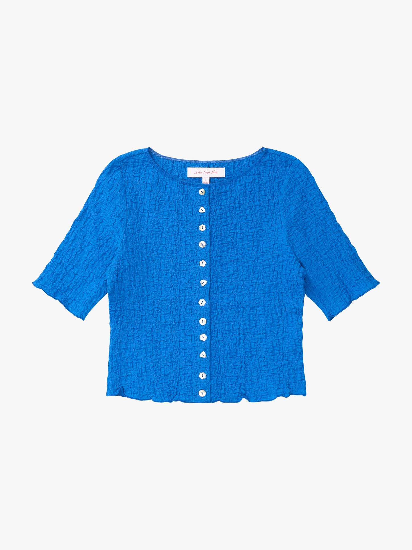 Summer Short Sleeve Top - Indigo