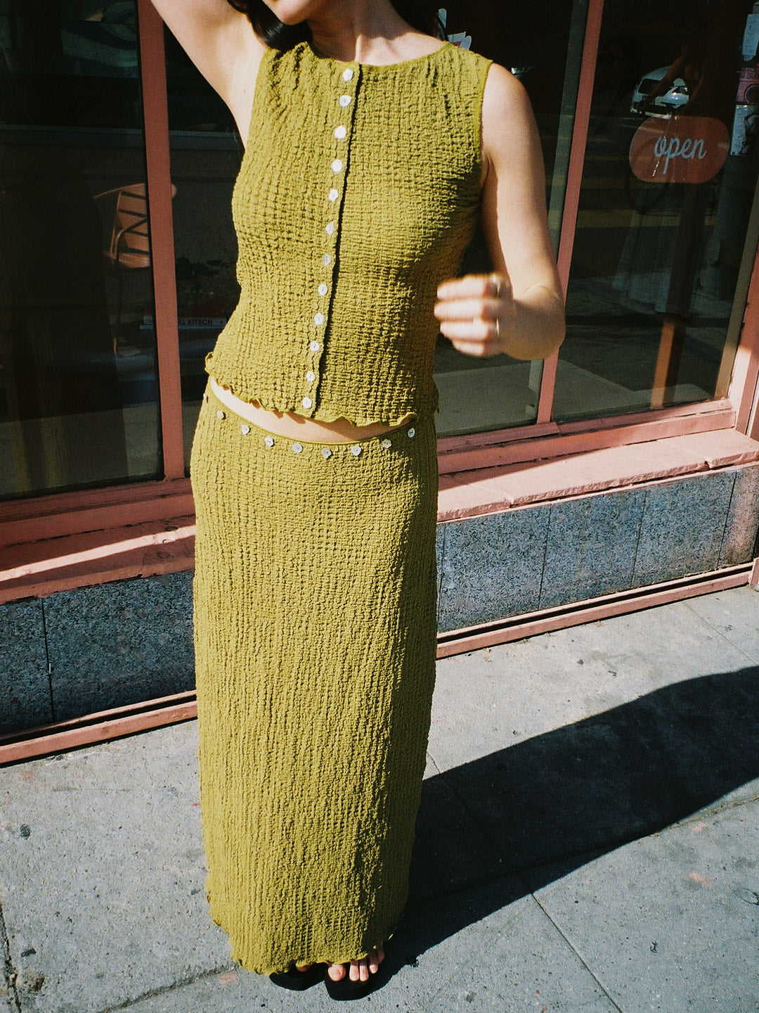 Sammy Skirt - Olive – Lisa Says Gah