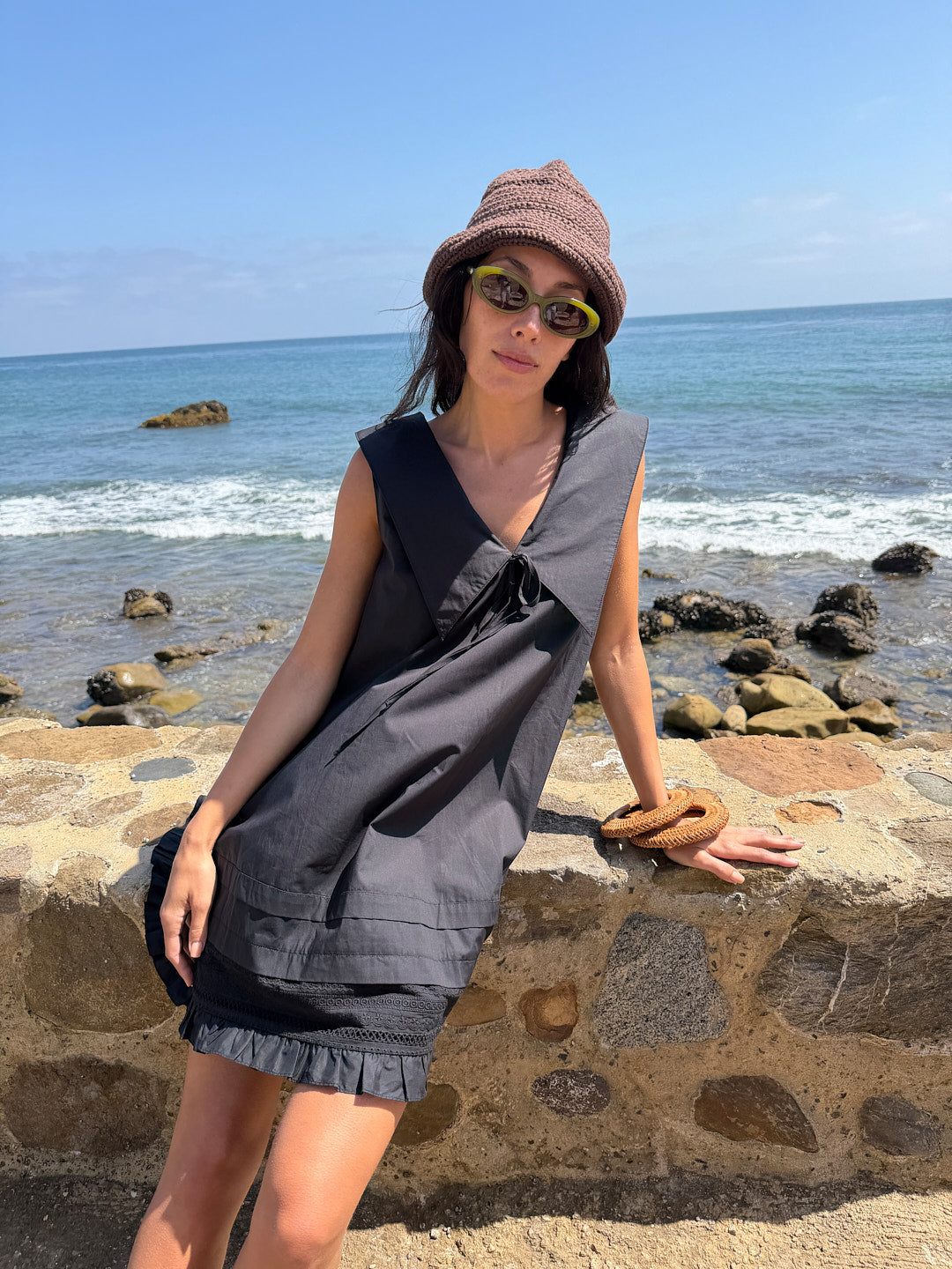 Jenny Mini Dress - Black