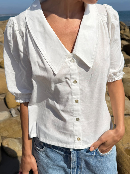 Sam Top - White