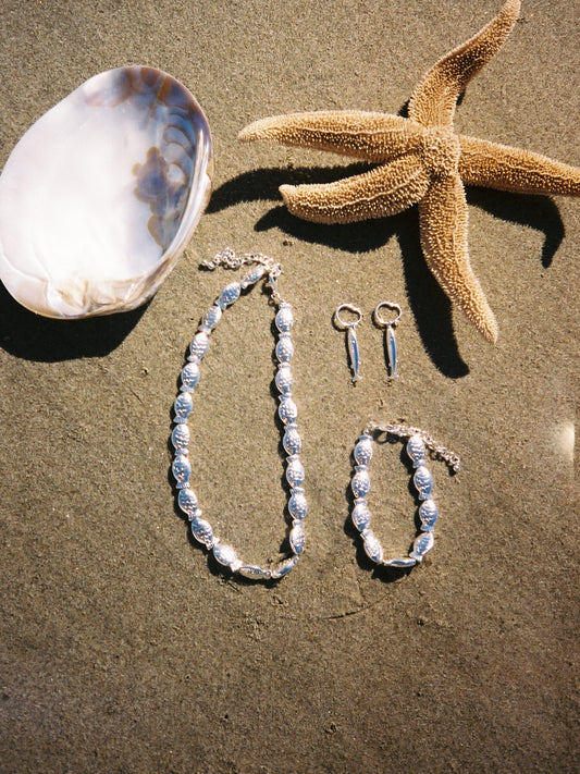 Fishes Necklace - Silver