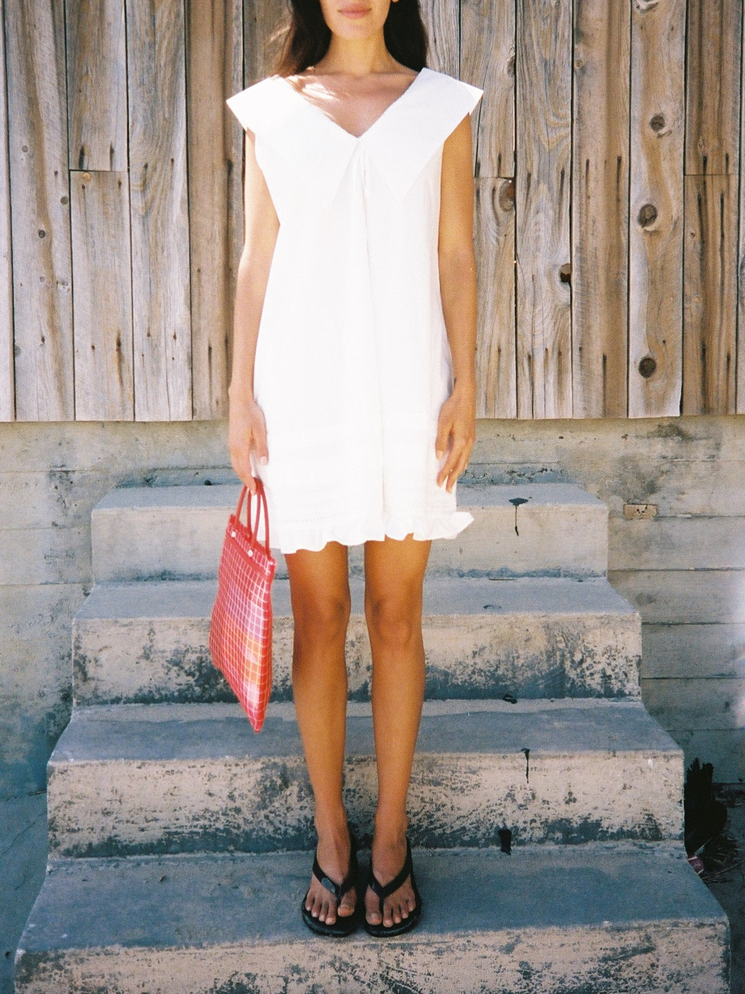 Jenny Mini Dress - Dove
