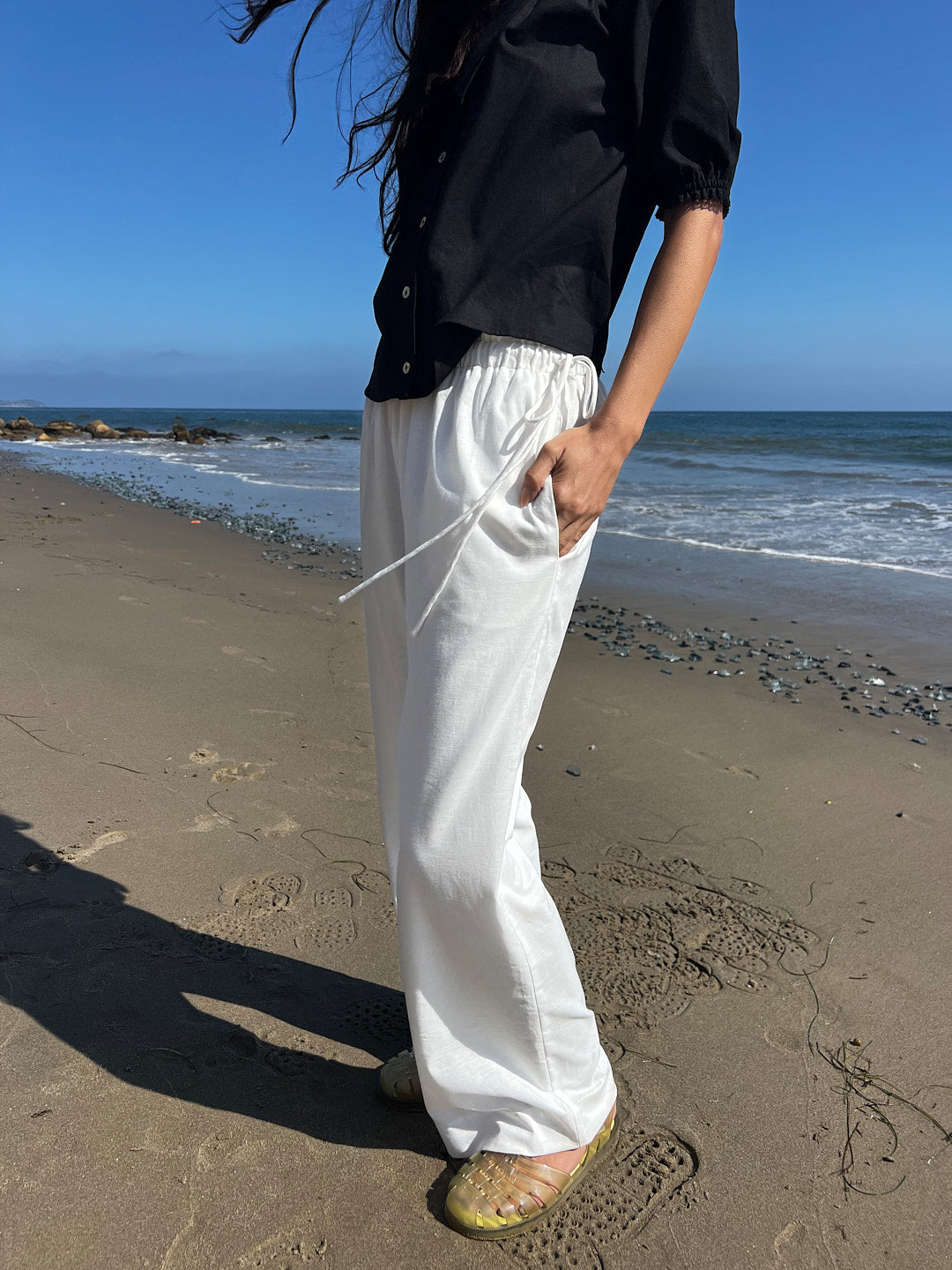 Nora Pant - Dove – Lisa Says Gah