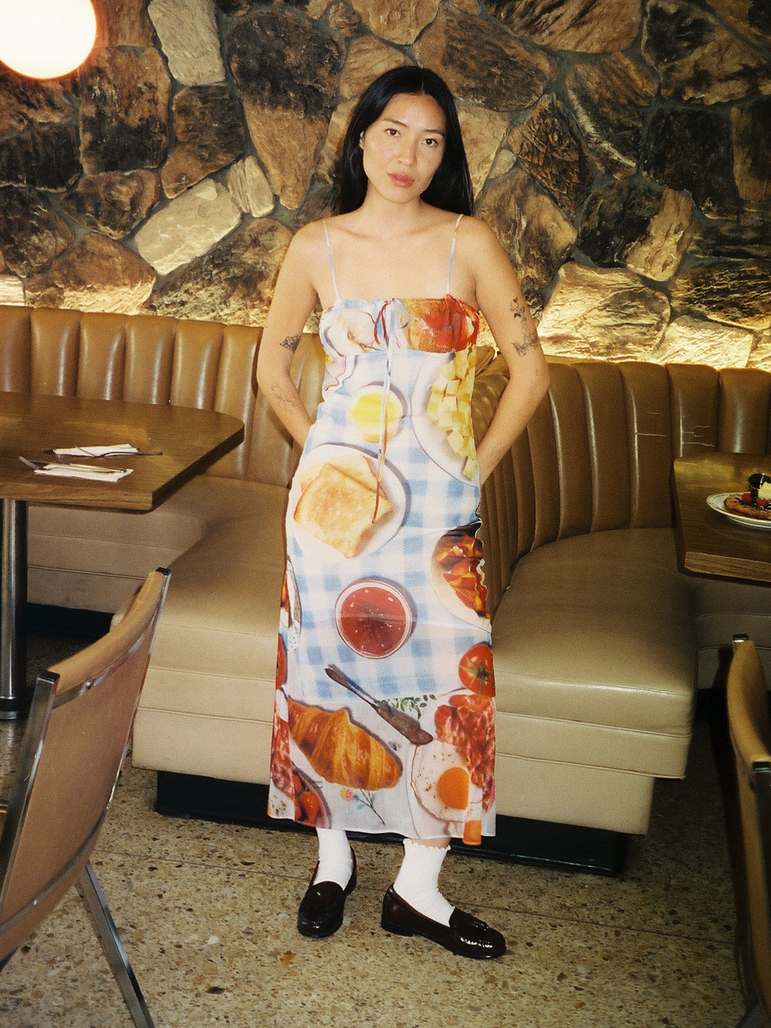 Avery Dress - Blue Breakfast