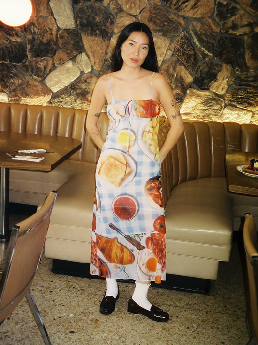 Avery Dress - Blue Breakfast