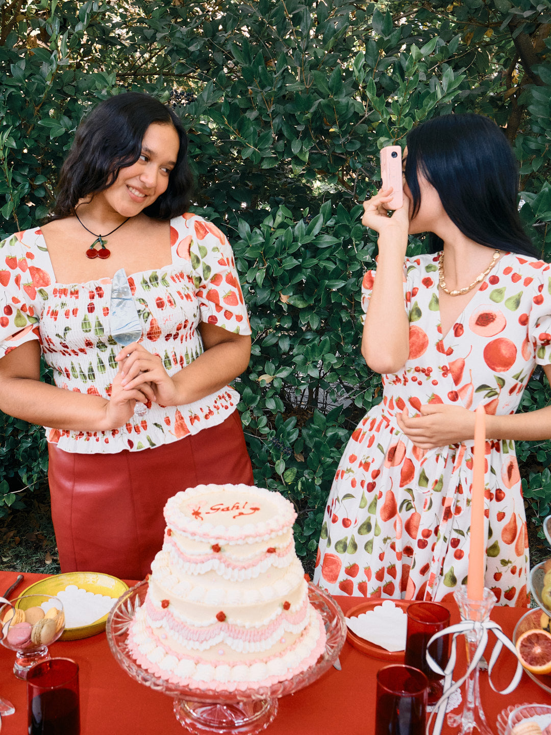 Topanga Dress - Fruit Print