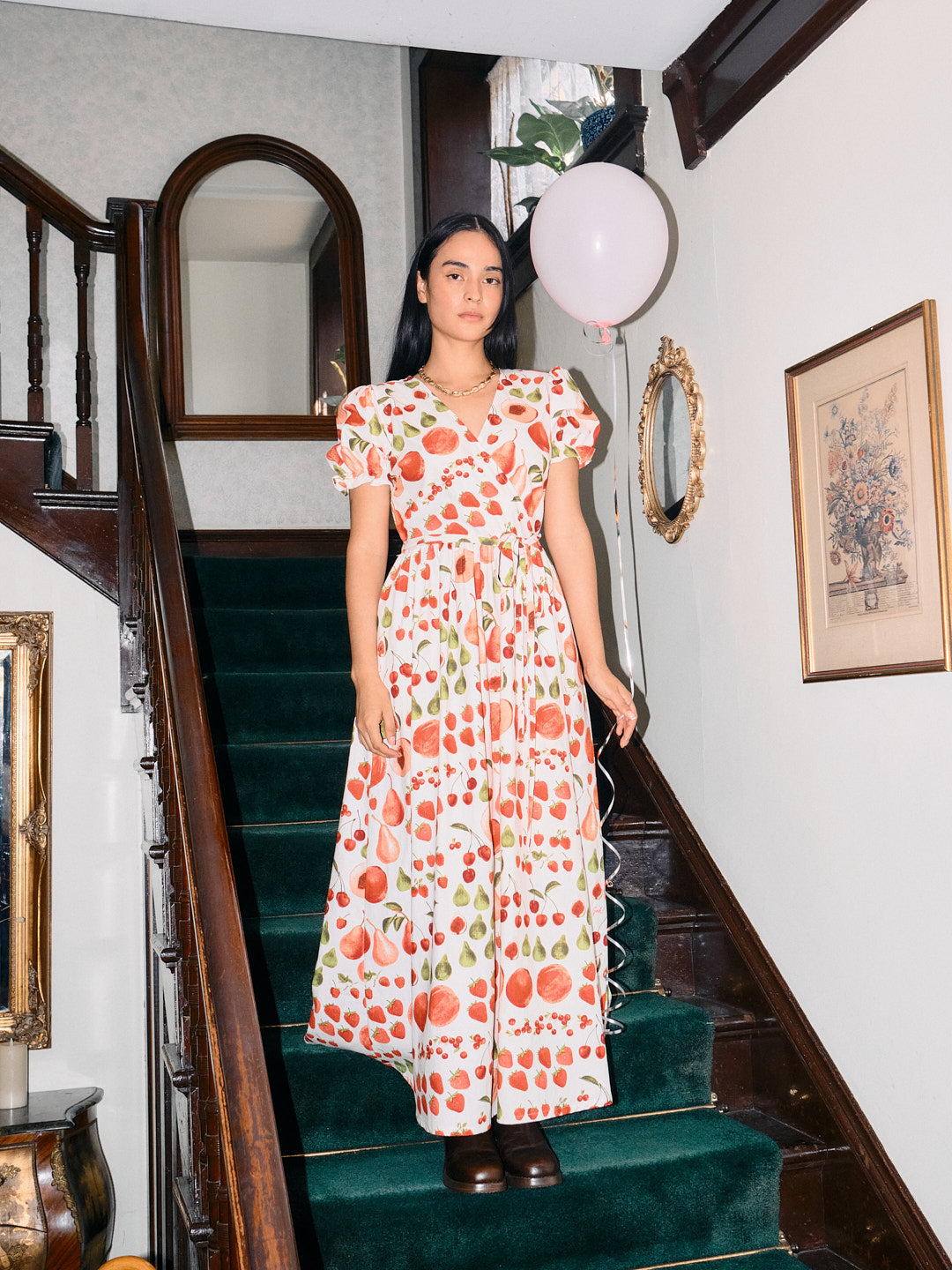 Topanga Dress - Fruit Print