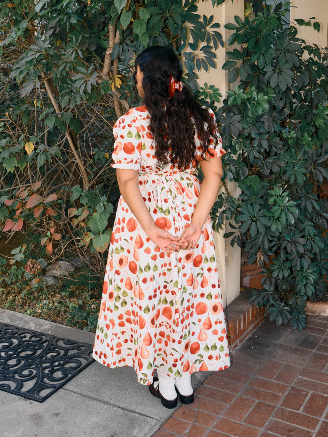 Topanga Dress - Fruit Print
