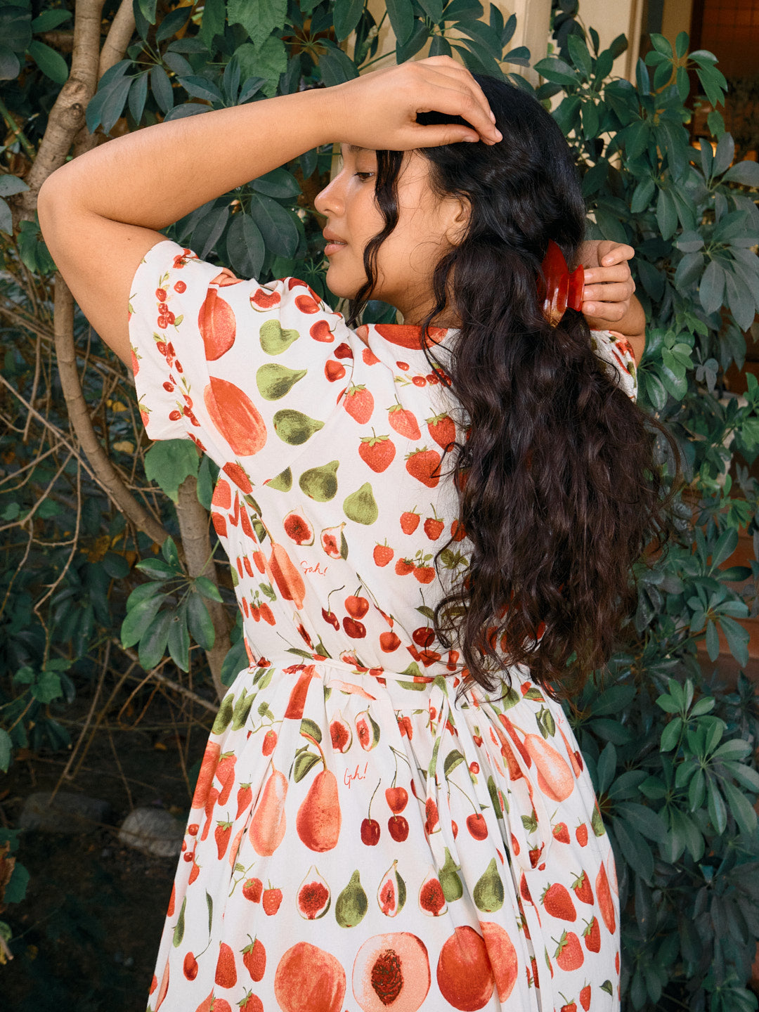 Topanga Dress - Fruit Print