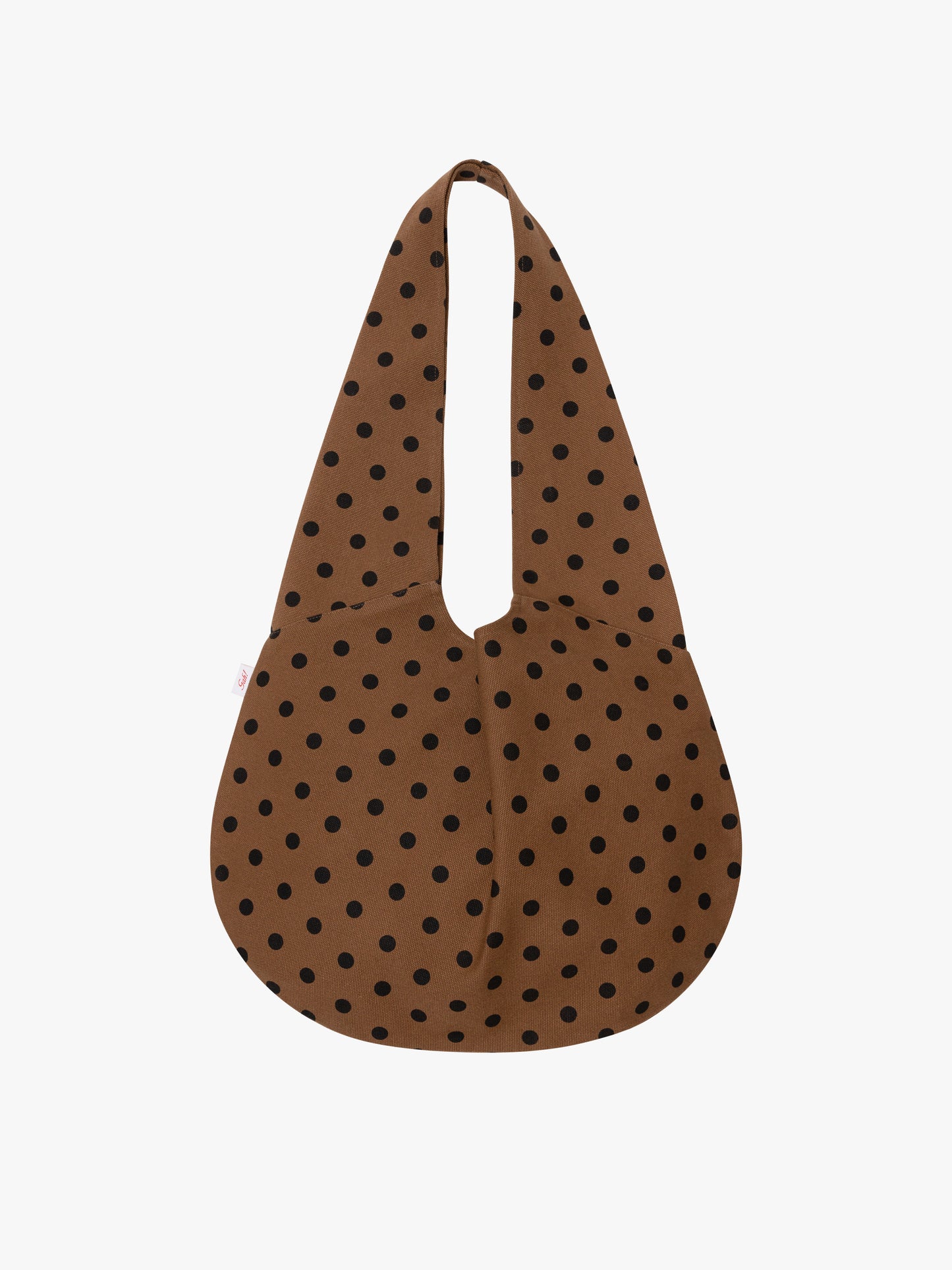 Vera Tote Bag - Brown Dot