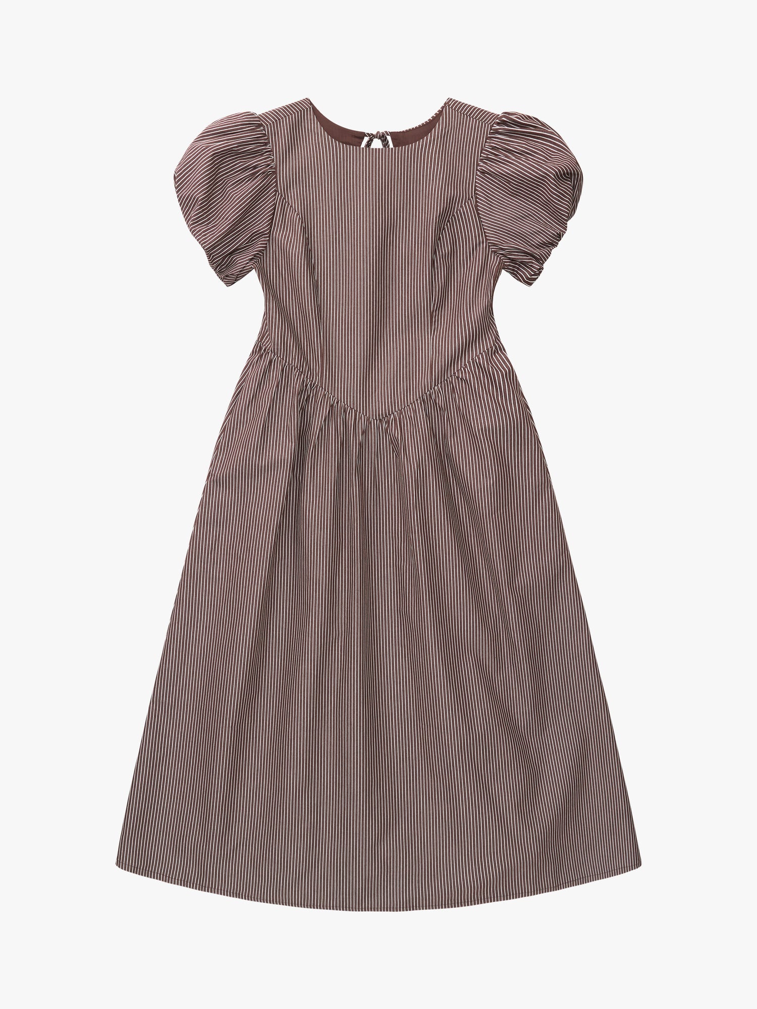 Verena Dress - Saddle Stripe