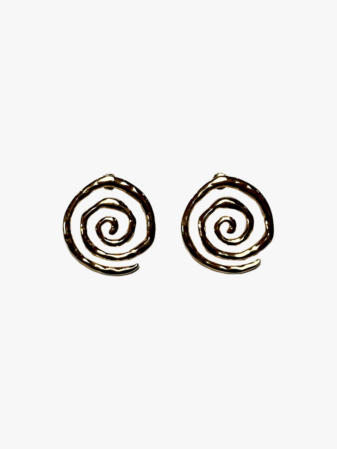 Vortex Earrings - Gold