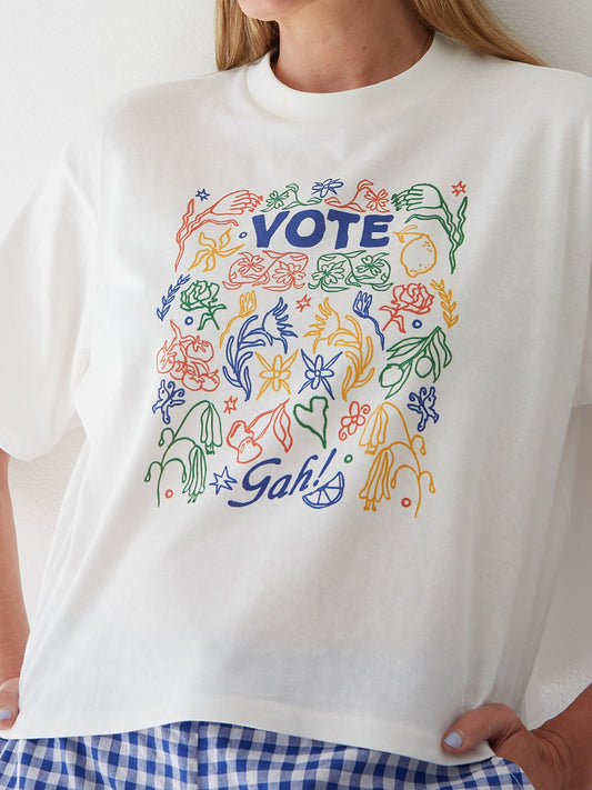 Charlie Tee - Vote Flowers